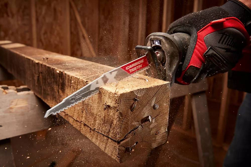 Milwaukee 48-00-5227 SAWZALL THE AX 12in 5 TPI Reciprocating Saw Blade with Carbide Teeth