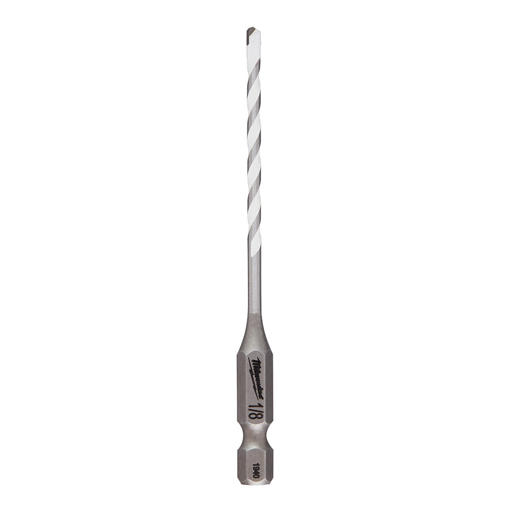 Milwaukee 48-20-8880 SHOCKWAVE 1/8in x 3-1/2in Carbide Multi-Material Drill Bit