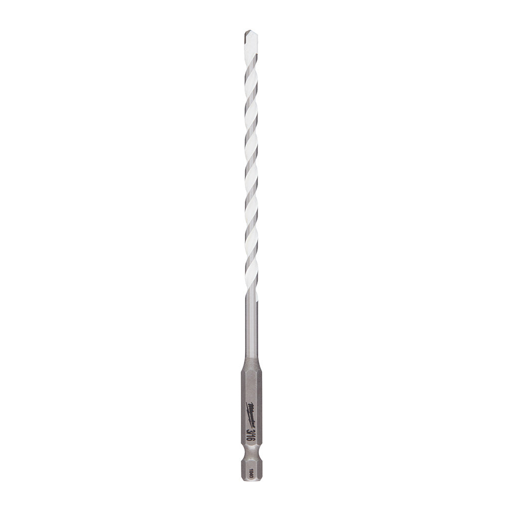 Milwaukee 48-20-8884 SHOCKWAVE 3/16in x 6in Carbide Multi-Material Drill Bit