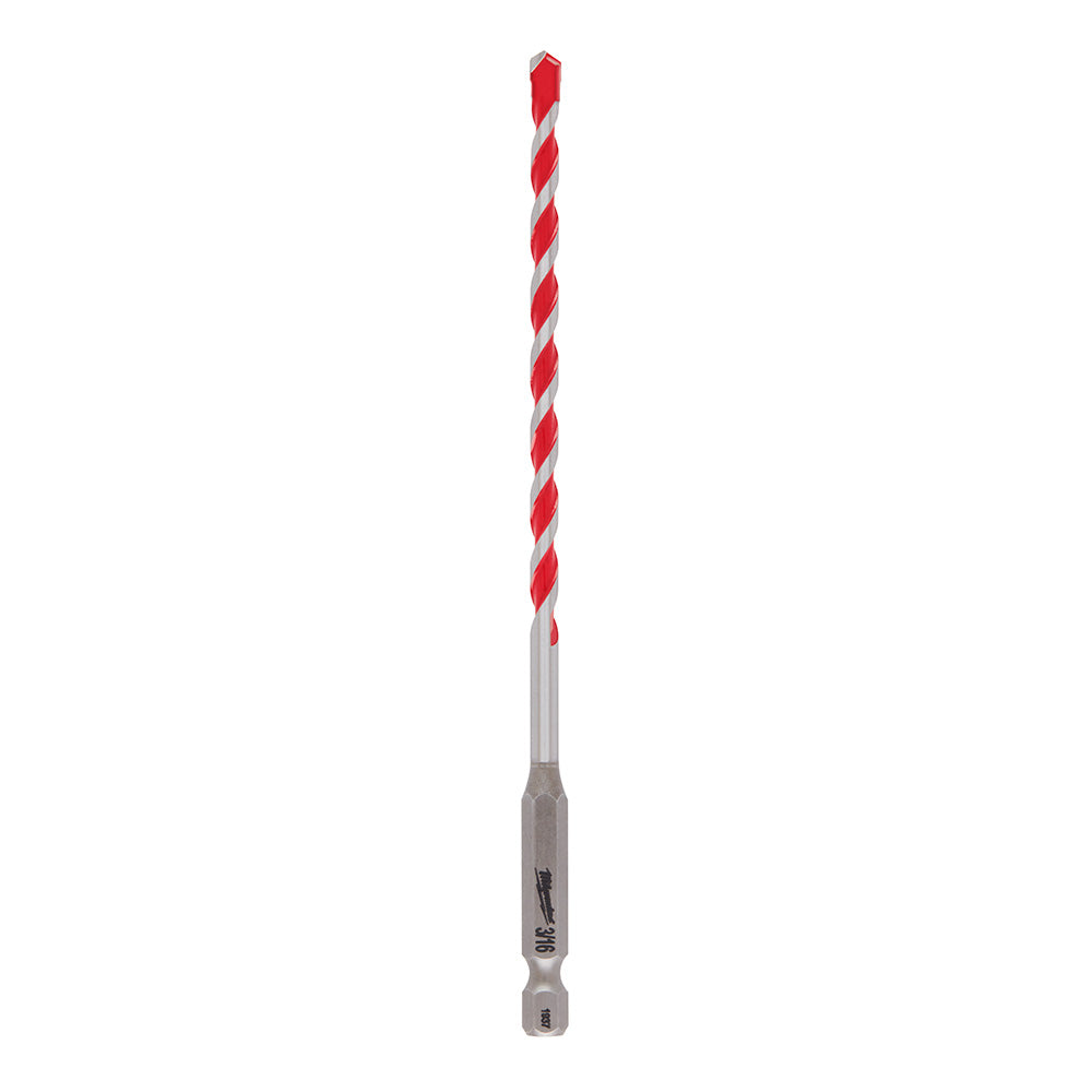 Milwaukee 48-20-9006 SHOCKWAVE 3/16in x 4in x 6in Carbide Hammer Drill Bit