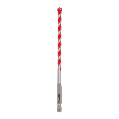 Milwaukee 48-20-9011 SHOCKWAVE 1/4in x 4in x 6in Carbide Hammer Drill Bit