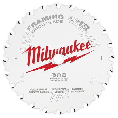 Milwaukee 48-41-0620 6-1/2in 24T Framing Circular Saw Blade