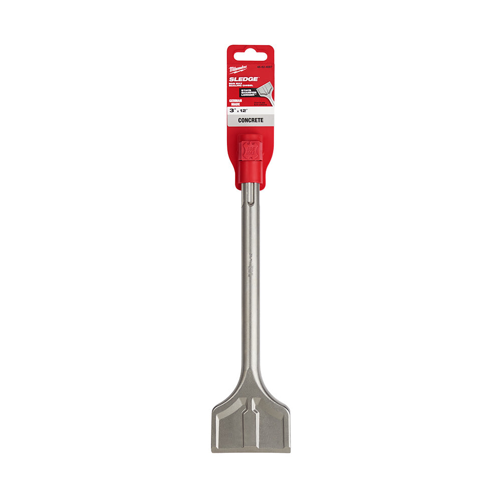 Milwaukee 48-62-4087 3in x 12in SDS MAX SLEDGE Scaling Chisel