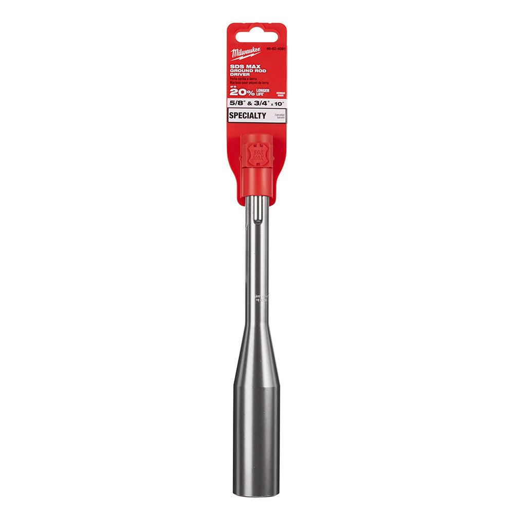 Milwaukee 48-62-4091 9-3/4in SDS MAX Demo Ground Rod Driver