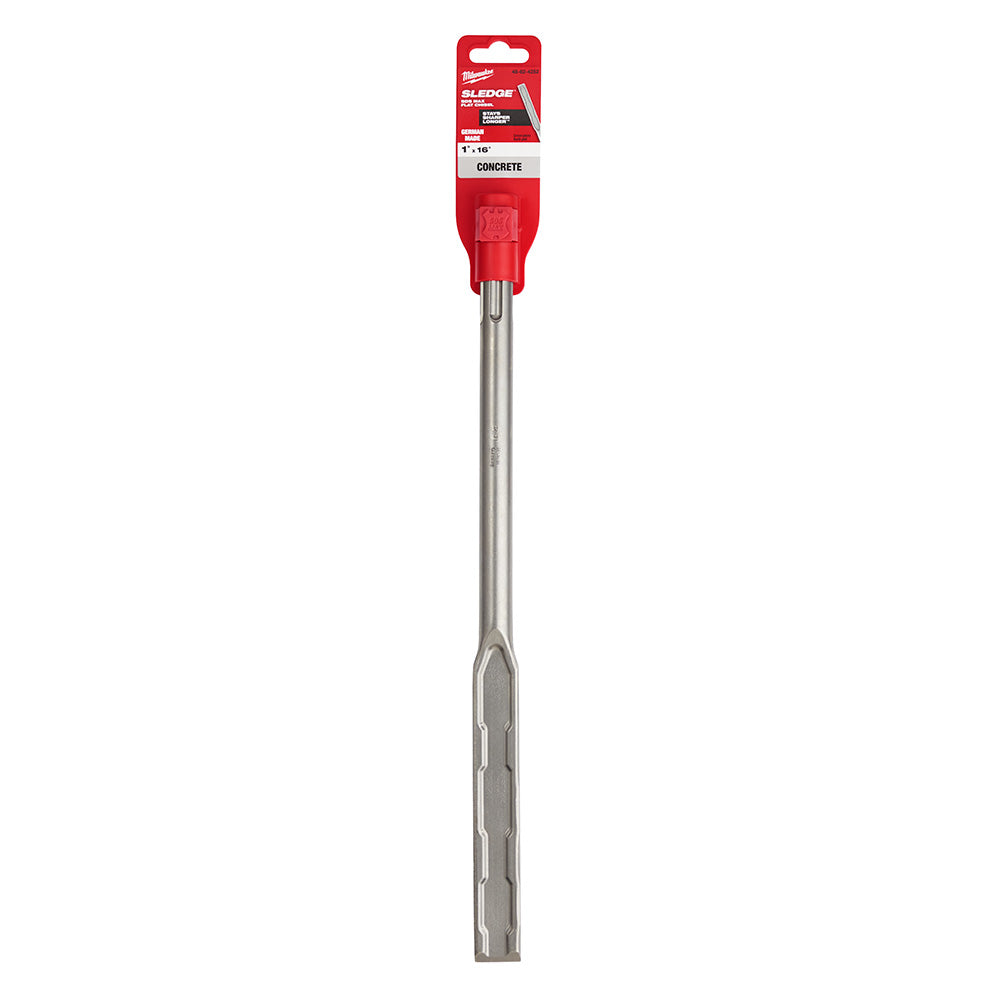 Milwaukee 48-62-4252 1in x 16in SDS MAX SLEDGE Flat Chisel