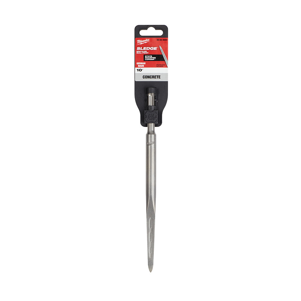 Milwaukee 48-62-6050 10in SDS PLUS SLEDGE Bull Point Chisel