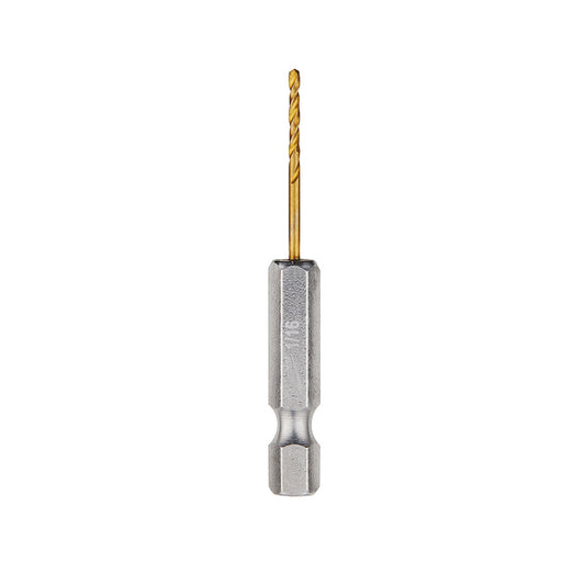 Milwaukee 48-89-4601 SHOCKWAVE 1/16in Titanium Drill Bits with RED HELIX - 2 Pack