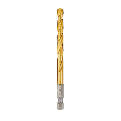 Milwaukee 48-89-4613 SHOCKWAVE 1/4in Titanium Drill Bit with RED HELIX