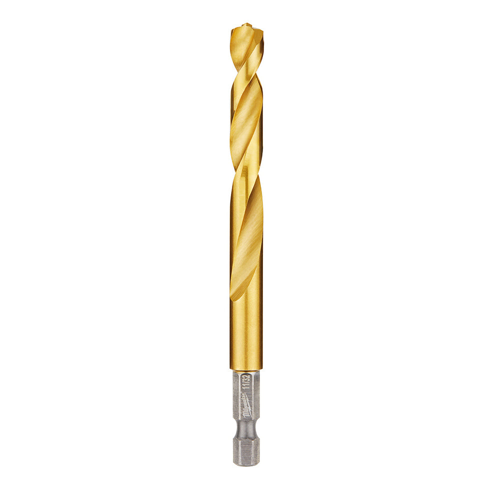 Milwaukee 48-89-4619 SHOCKWAVE 11/32in Titanium Drill Bit with RED HELIX