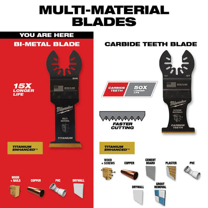 Milwaukee 48-90-9820 20pc Oscillating Multi-Tool Blade Set