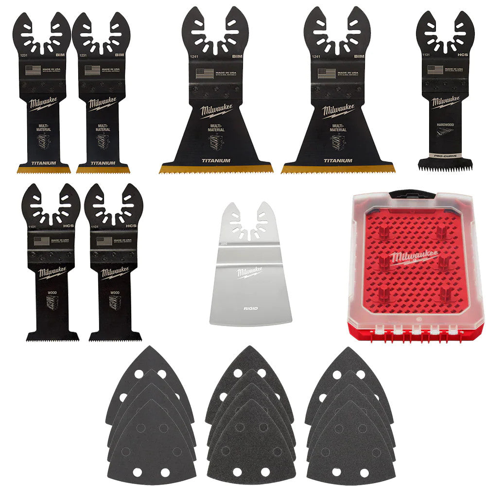Milwaukee 48-90-9820 20pc Oscillating Multi-Tool Blade Set