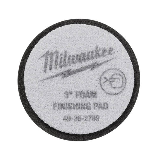 Milwaukee 49-36-2789 3in Black Foam Finishing Pad