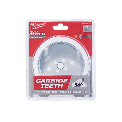 Milwaukee 49-56-0742 HOLE DOZER 4in Hole Saw with Carbide Teeth