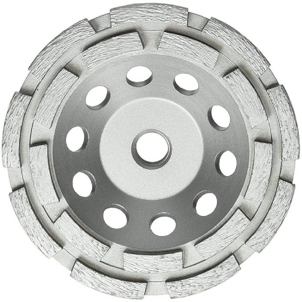 Milwaukee 49-93-7760 5in Double Row Segmented Diamond Cup Wheel
