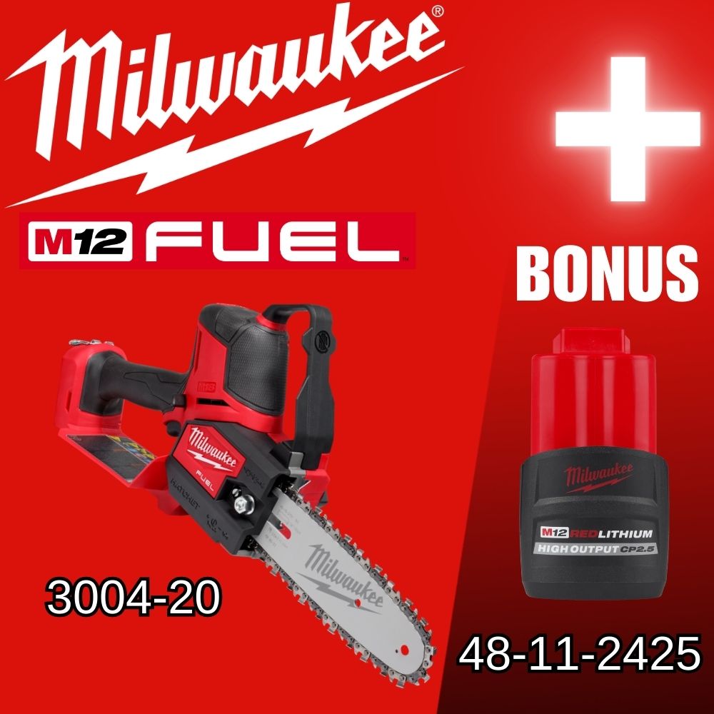 Milwaukee 3004-20 M18 FUEL HATCHET Cordless Brushless 8in Pruning Saw (Tool Only)