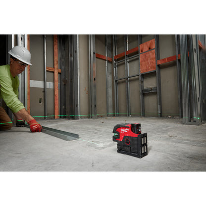 Milwaukee 3624-20 M12 Green Cross Line and 4-Points Laser (Tool Only)