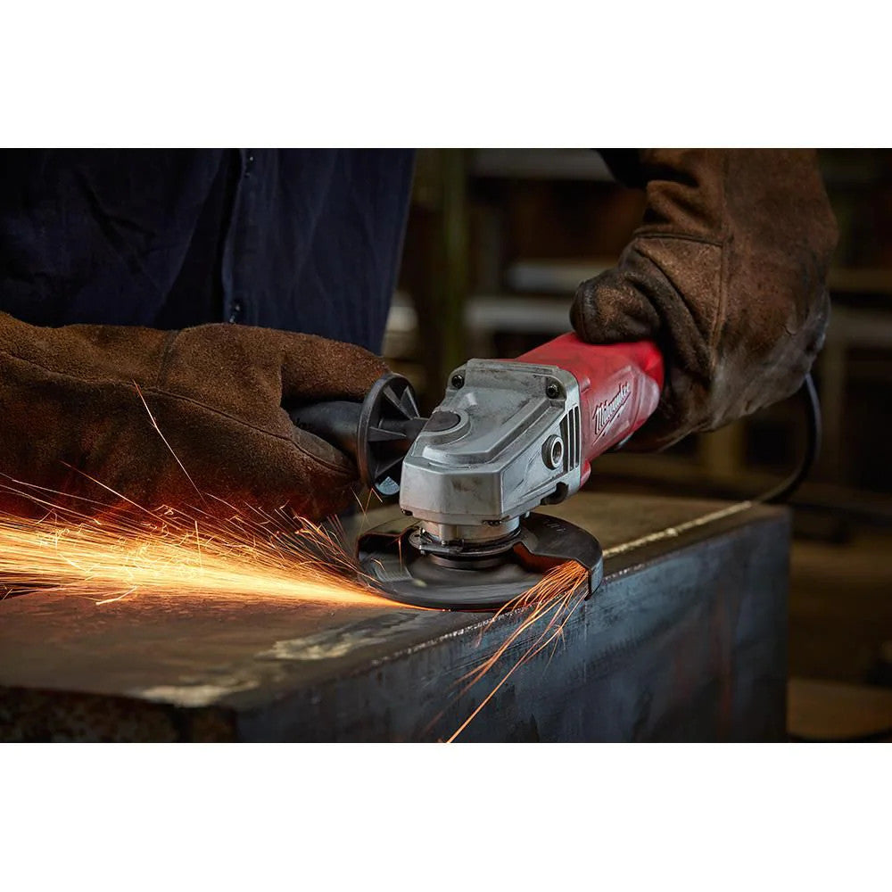 Milwaukee 6130-33 7 Amp 4-1/2in Small Angle Grinder