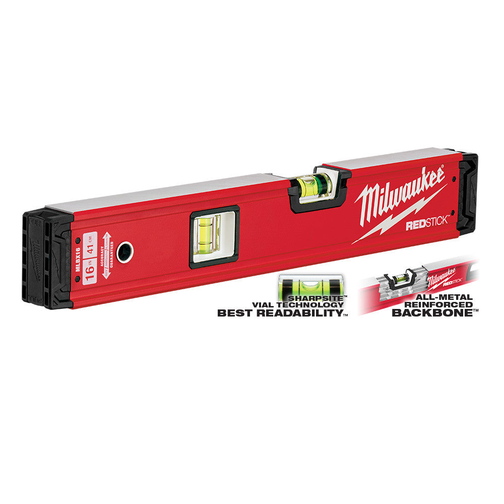Milwaukee CMS48 24in / 48in REDSTICK Compact Box Level Set