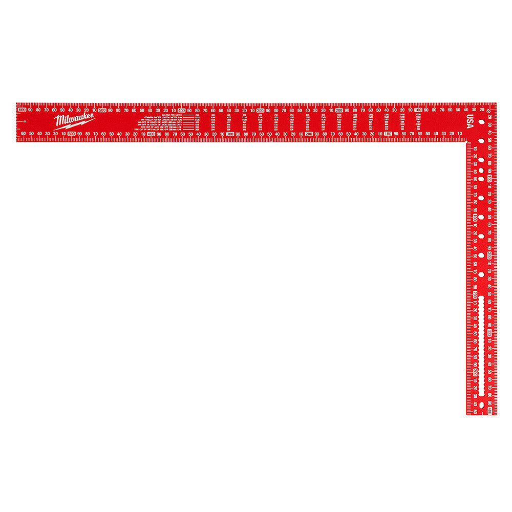 Milwaukee SQ124 400mm x 600mm Metric Aluminum Framing Square