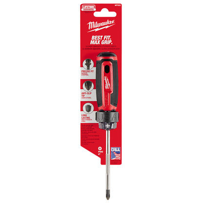 Milwaukee MT202 Cushion Grip 4in x #2 Phillips Screwdriver