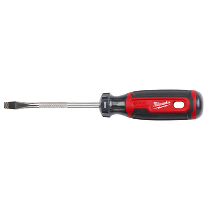 Milwaukee MT206 Cushion Grip 4in x 1/4in Slotted Screwdriver