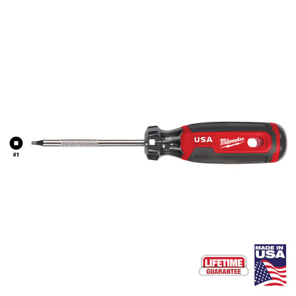 Milwaukee MT217 Cushion Grip 3in x #1 Square Screwdriver