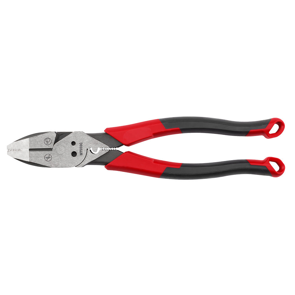 Milwaukee MT550C 9in Lineman's Comfort Grip Pliers with Crimper