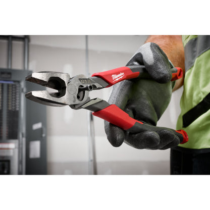 Milwaukee MT550C 9in Lineman's Comfort Grip Pliers with Crimper