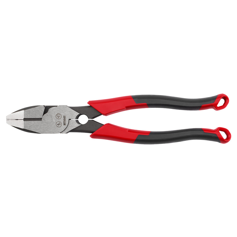 Milwaukee MT550T 9in Lineman's Comfort Grip Pliers with Thread Cleaner