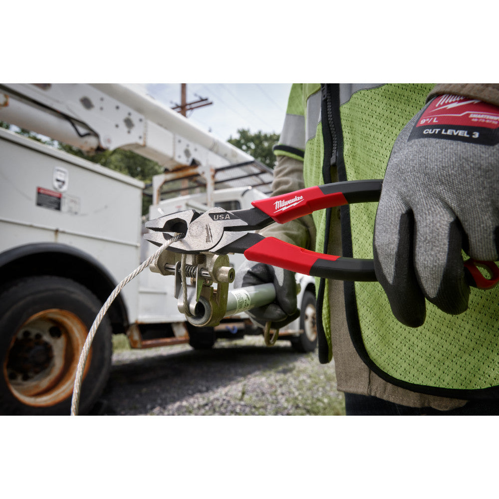 Milwaukee MT550 9in Lineman's Comfort Grip Pliers
