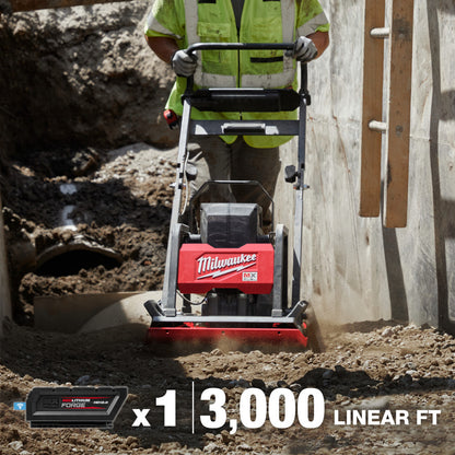 Milwaukee MXF220-2HD MX FUEL Cordless Brushless 20in Plate Compactor Kit