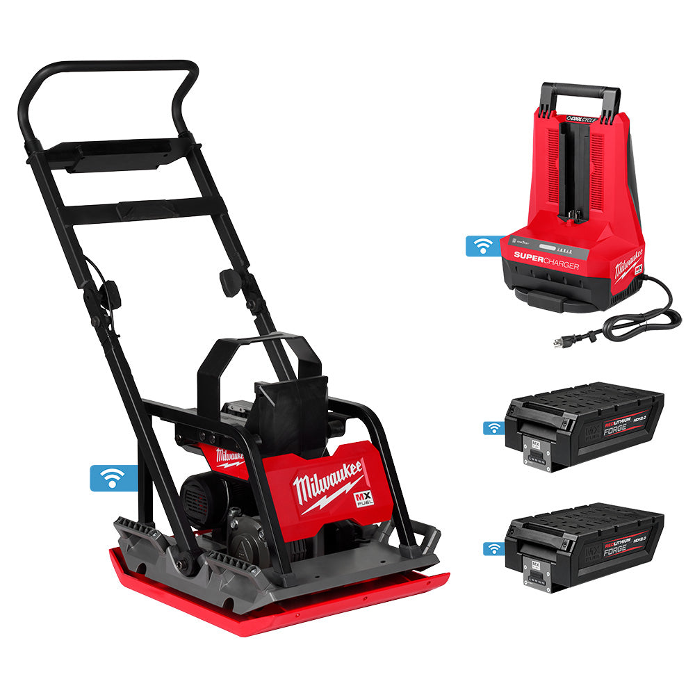 Milwaukee MXF220-2HD MX FUEL Cordless Brushless 20in Plate Compactor Kit