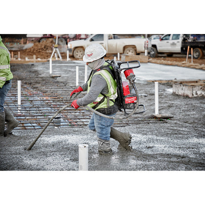 Milwaukee MXF371-2XC MX FUEL Cordless Brushless Backpack Concrete Vibrator Kit