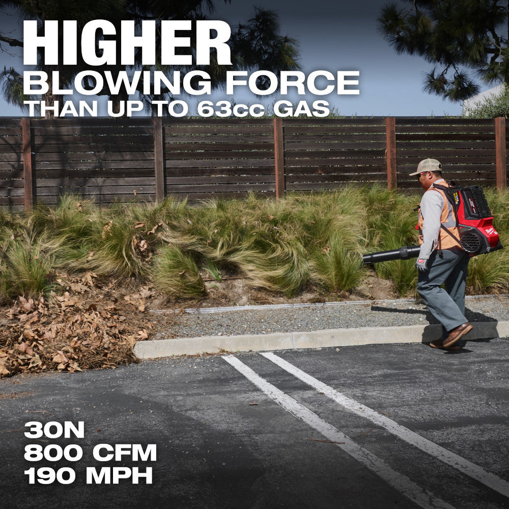 Milwaukee MXF600-0 MX FUEL Cordless Brushless Backpack Blower (Tool Only)