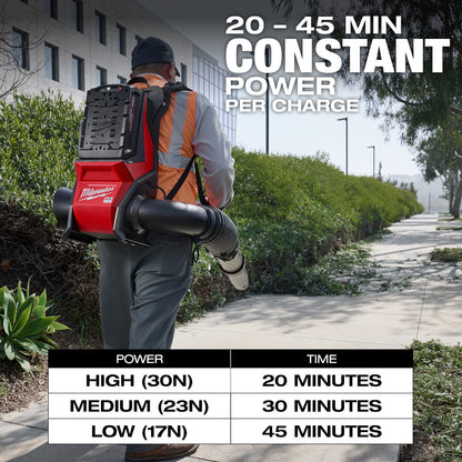 Milwaukee MXF600-0 MX FUEL Cordless Brushless Backpack Blower (Tool Only)