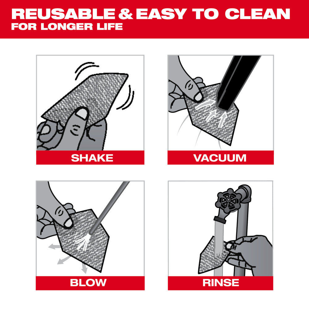 Milwaukee 48-80-5080 80 Grit Mesh Sanding Sheets for M12 FUEL Orbital Detail Sander - 12pk