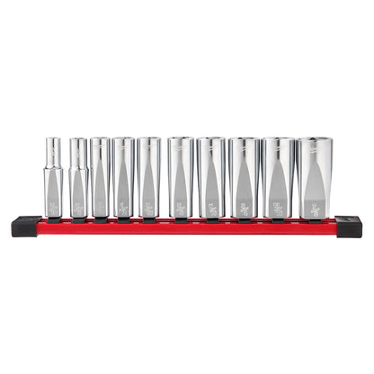 Milwaukee 48-22-9405 10pc SAE 3/8in Drive Deep Well Socket Set