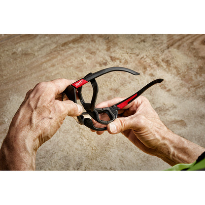 Milwaukee 48-73-2040 Clear Performance Safety Glasses with Gasket
