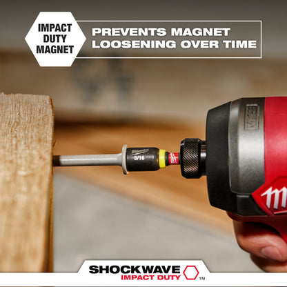 Milwaukee 49-66-4503 5/16in x 1-7/8in SHOCKWAVE Impact Duty Magnetic Nut Driver