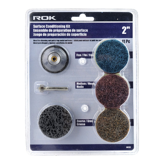 ROK 14057 11pc Surface Conditioning Kit