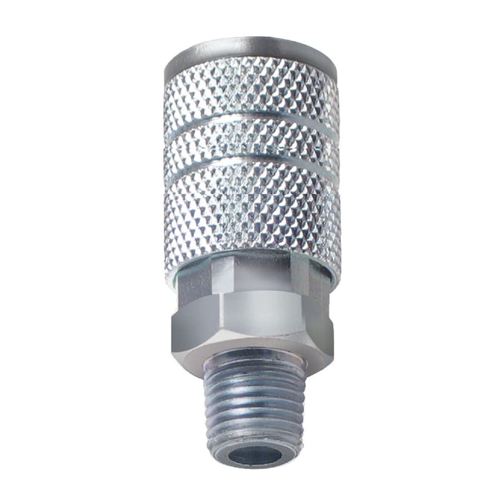 ROK 14915 1/4in M Industrial M-Style Steel Coupler