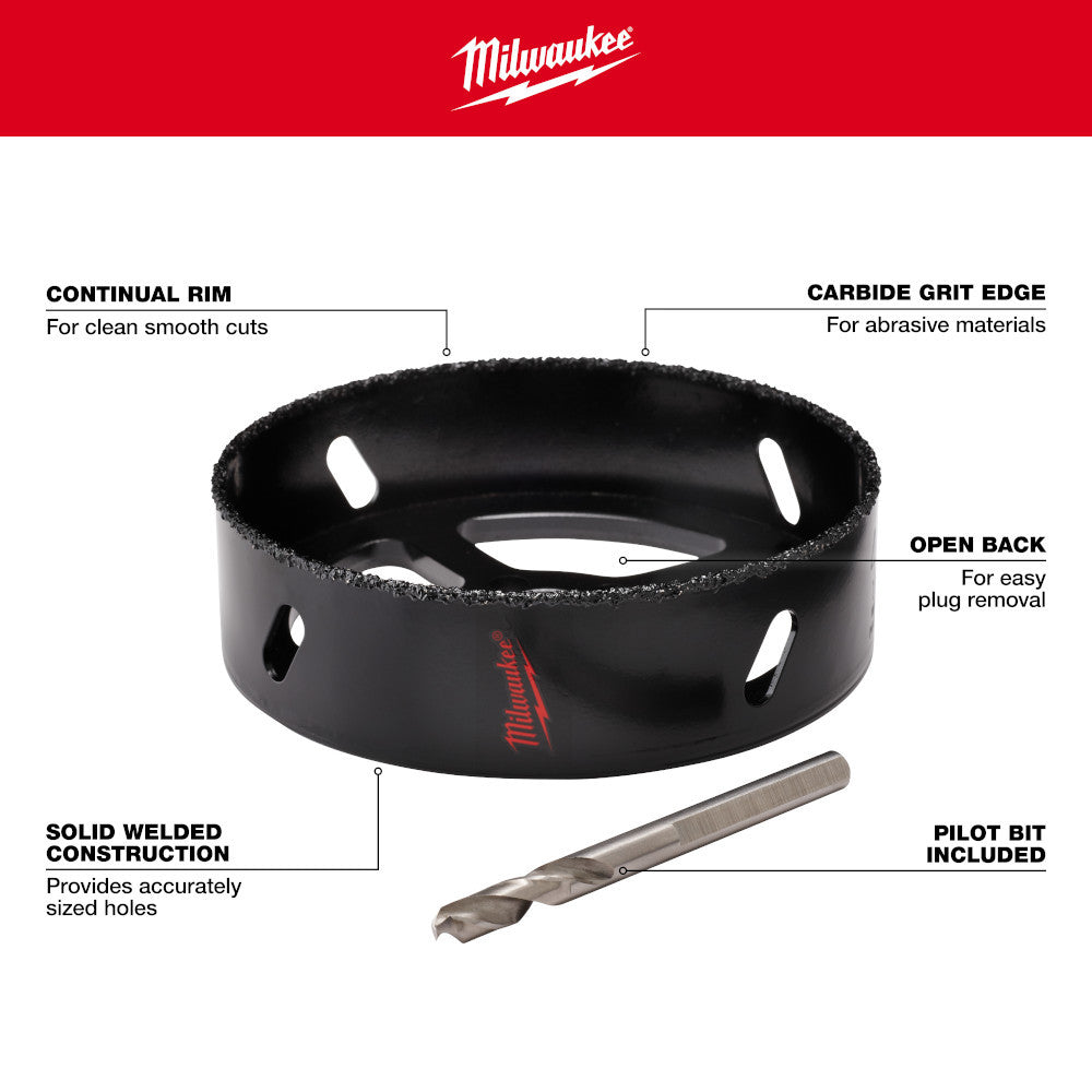 Milwaukee  49-56-0300 4-3/8in Recessed Light Hole Saw