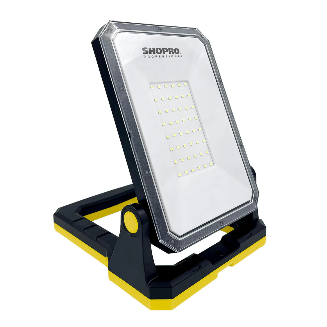 SHOPRO L002920 3000LM Multifunctional Cordless LED Work Light – Compatible with Milwaukee, DeWalt, Makita, Bosch & Stanley Batteries