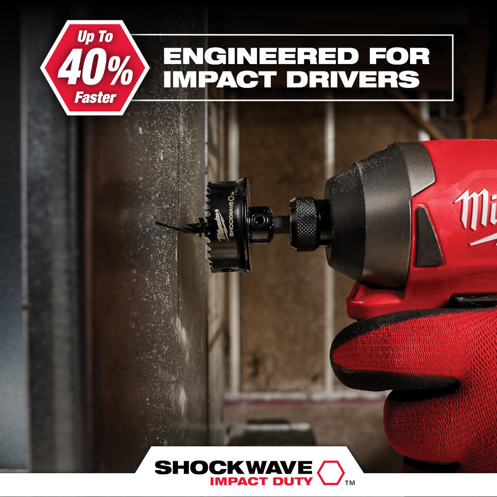 Milwaukee 49-56-9810 7/8in SHOCKWAVE Impact Duty Thin Wall Hole Saw