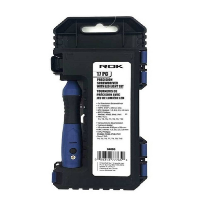 ROK 64086 17pc Precision Screwdriver Set