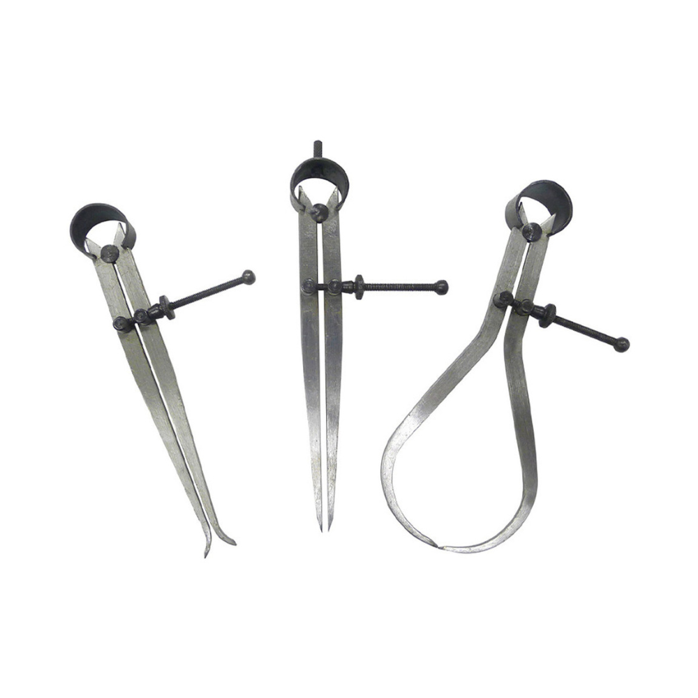 ROK 28189 3pc 6in Caliper and Divider Set