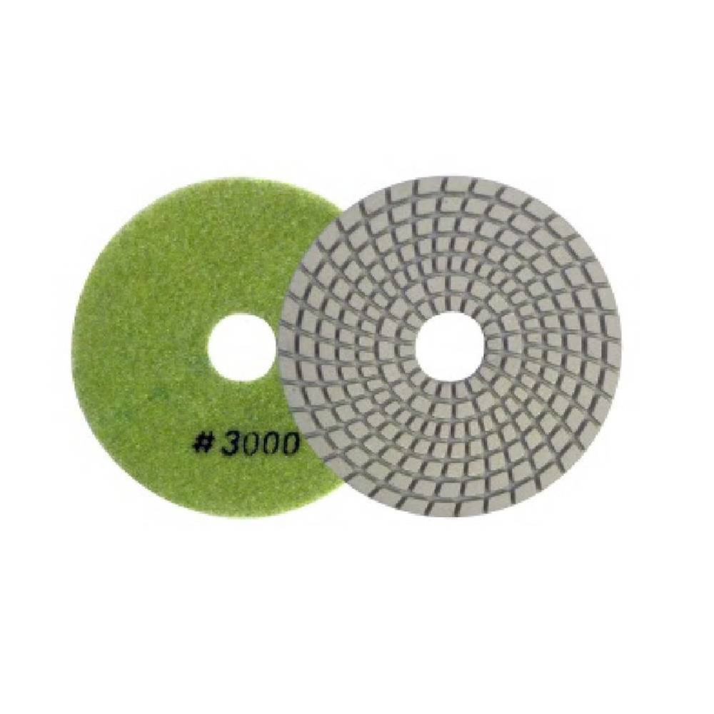 ROK 26917 4 in Diamond Polishing Pad - 3000 Grit