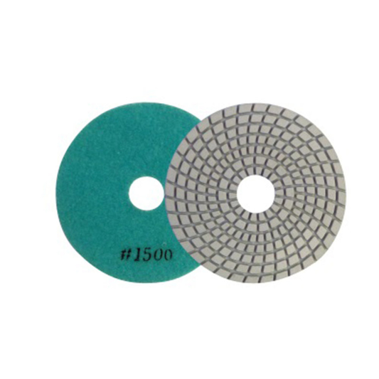 ROK 26916 4in Diamond Polishing Pad - 1500 Grit