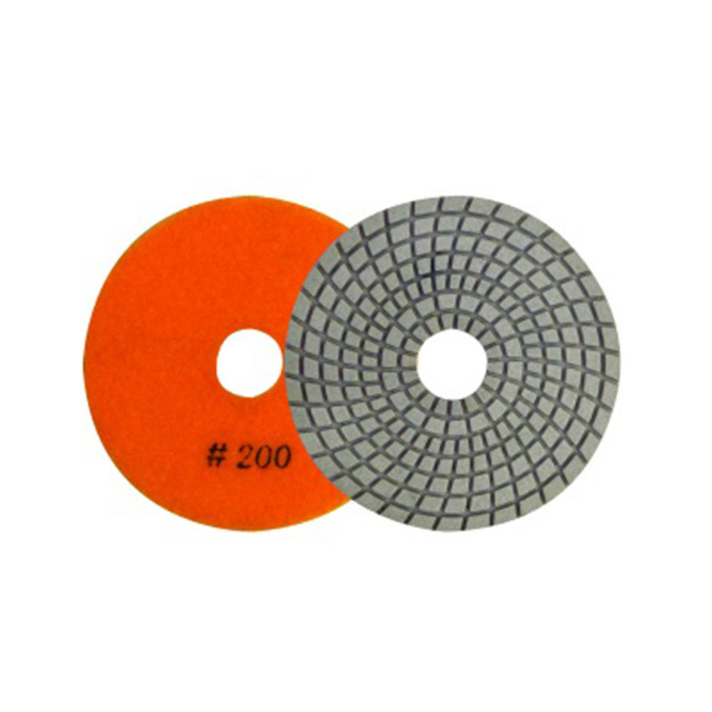 ROK 26913 4in Diamond Polishing Pad - 200 Grit
