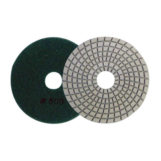 ROK 26915 4in Diamond Polishing Pad - 800 Grit